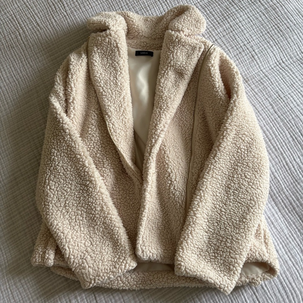 Cozy Cream Sherpa Jacket